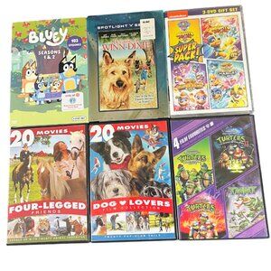 Bundle Of Kids Mixed Movies put together